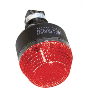 24VAC/DC 45mm RED BEACON/BUZZER STEADY/FLASHING IP65