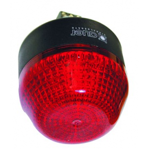 24VAC/DC 65mm RED BEACON/BUZZER STEADY/FLASHING IP65