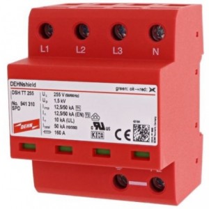 DEHNSHIELD d TT 3PH+N LIGHTNING AND SURGE PROTECTOR CLASS1&amp;2