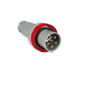 125A 500V 7H 3P+N+E Cee Straight Plug IP67