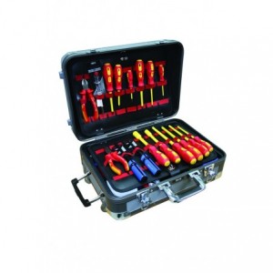 Alum.tool Case On Wheels Without Tools