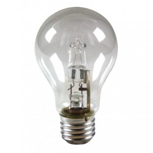 28W E27 Halogen Globe 60DIA Clear
