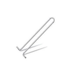 Guy Wire Ring U-Bolt anchor 20mm diam. 450/550 HDG - GeeWiz