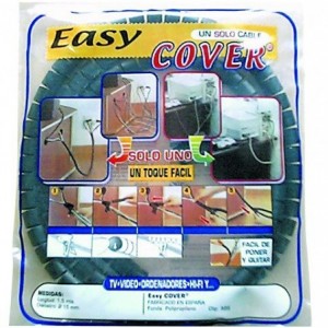20MM Black Easy Cover. 2M Polybag