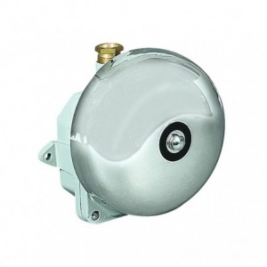 230V 13VA BELL UNAV 1384 MARINE ROUND 105mm 101dB GREY RAL70
