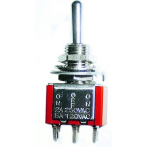 MINI Sw ON-ON(ON-OFF) Solder Tag Spdt 2A