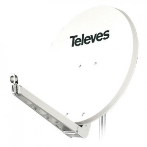 75cm HQ Aluminum Dish (White)
