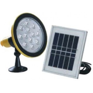 0.6W Solar TORCH/HOME Light Kit C/W 1W Solar Panel