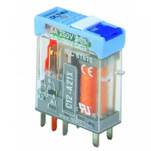 230VAC 5A 2C/O Plug In Interface Relay