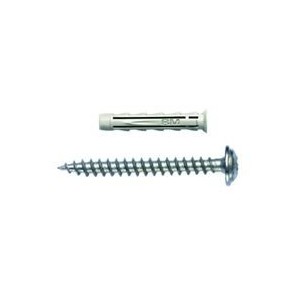 Wall Plug Super V 8 Head SCREW/50