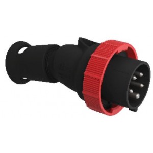 400VAC 63A 3P+N+E 6H Atex Straight Plug IP66/67 2D 3G Xcee S