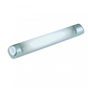 12VDC LED FITTING T8 SATIN 1x10W