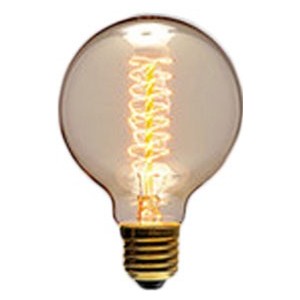 230VAC 2W G45 Spiral LED Lamp Dimmable E27 2200K