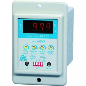 3 Phase Voltage Relay 0-999V 8PIN/FLUSH Mount