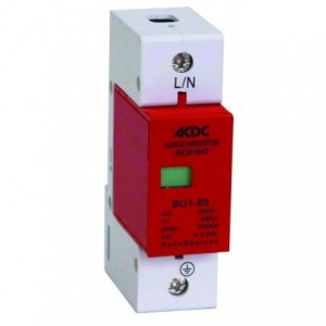 1-POLE (L) 230V 65kA PLUG-IN DIN SURGE ARRESTOR