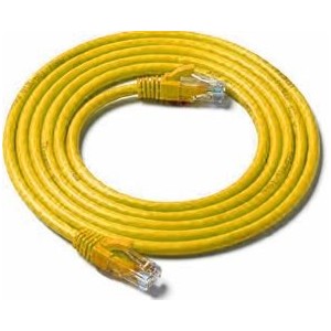 3 Metre Yellow Utp Cat 6 Patch Cable
