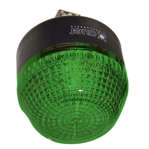 230VAC 65mm GREEN BEACON STEADY/FLASHING IP65