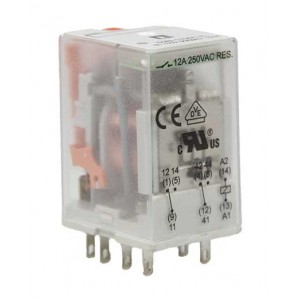 2PDT 10A Miniature Relay