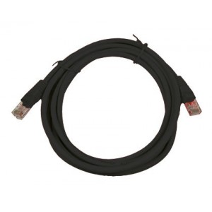 2 Metre Black Utp Cat 5E Patch Cable