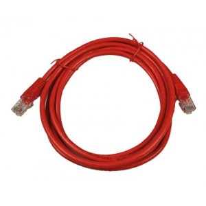 2 Metre Red Utp Cat 5E Patch Cable