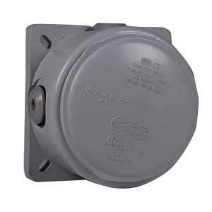 Ccg Utility Box IP68 Grey Size 2-M25