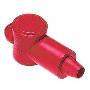 Red Lug And Ring Insulator For 22MM Term. 12.7-17.8MM Entry