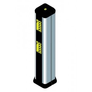 MINI Aluminium Office Pole Single Sided 700MM