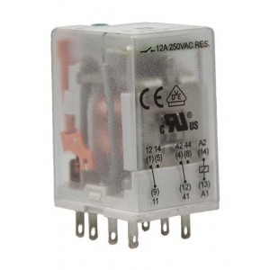 2PDT 10A Miniature Relay