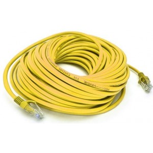 20 Metre Yellow Utp Cat 6 Patch Cable