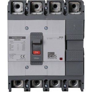 150A 4P Fixed Termal And Magnetic Mccb 50KA F3