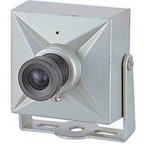 1/3" 3.6mm FIXED LENS B/W MINI CAMERA 40X35X44MM