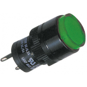 16MM Green Round Pilot Light