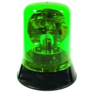 Green Rotating Beacon