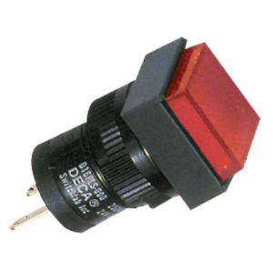 16MM Red Square Pilot Light