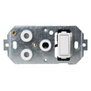 Classic Vertical 16A Switched Socket Outlet