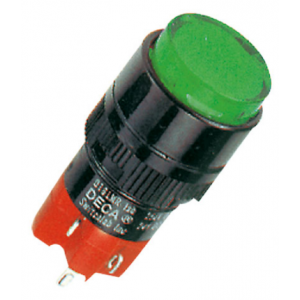 16MM Green Rnd Pushbutton 1NO+1NC
