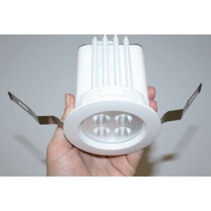 4x1W COOL WHITE LED DOWNLIGHT 230VAC 100Hx86DIA.