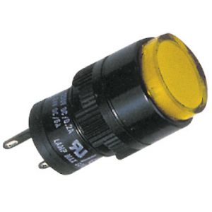 16MM Yellow Round Pilot Light