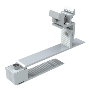 Solar Alu. Tile Roof Hook With Adjustable Rail Clamp