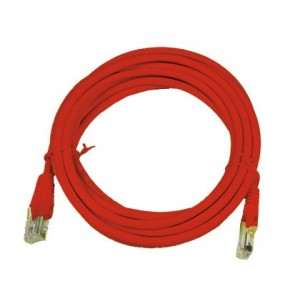 3 Metre Red Utp Cat 5E Patch Cable
