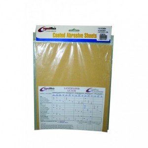 Coarse Water Paper Sheets 230X280MM- Grit 80A- 4 Pcs Per Pac