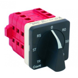 Voltmeter Changeover Switch 3 Phases + Neutral 16A