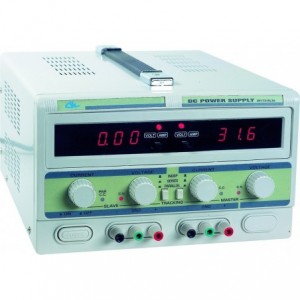 2x0-30VDC/0-10A VARIABLE POWER SUPPLY 110/230VAC