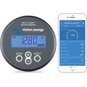 Precision Battery Monitor For Two Batteries C/W Bluetooth