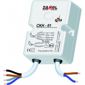 3PH FAIL/SEQUENCE Timer 10A 1C/O 400V+N