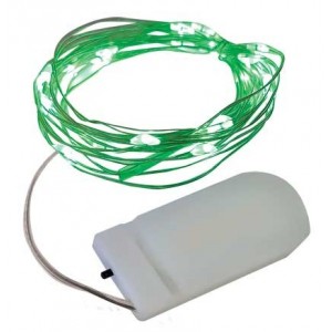Green LED Flexi Star Battery Operated