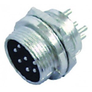 3 Pole Male Cannon Socket Screwlock Mount