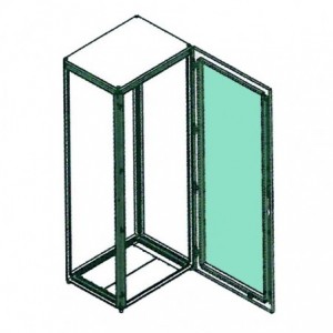GREY GLAZED DOOR KIT 2200x600