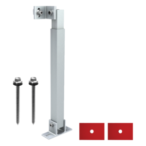 Solar Adj. Al Rear Leg 30-40 Deg With EPDM/SCREWS/T-BOLT