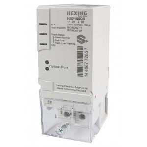 Hexing 80A Din Rail Citiq Prepaid Electricy Sub Meter